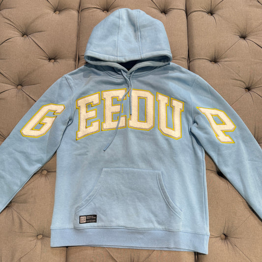 Geedup Team Logo Hoodie 'Sky Blue' (Second hand)