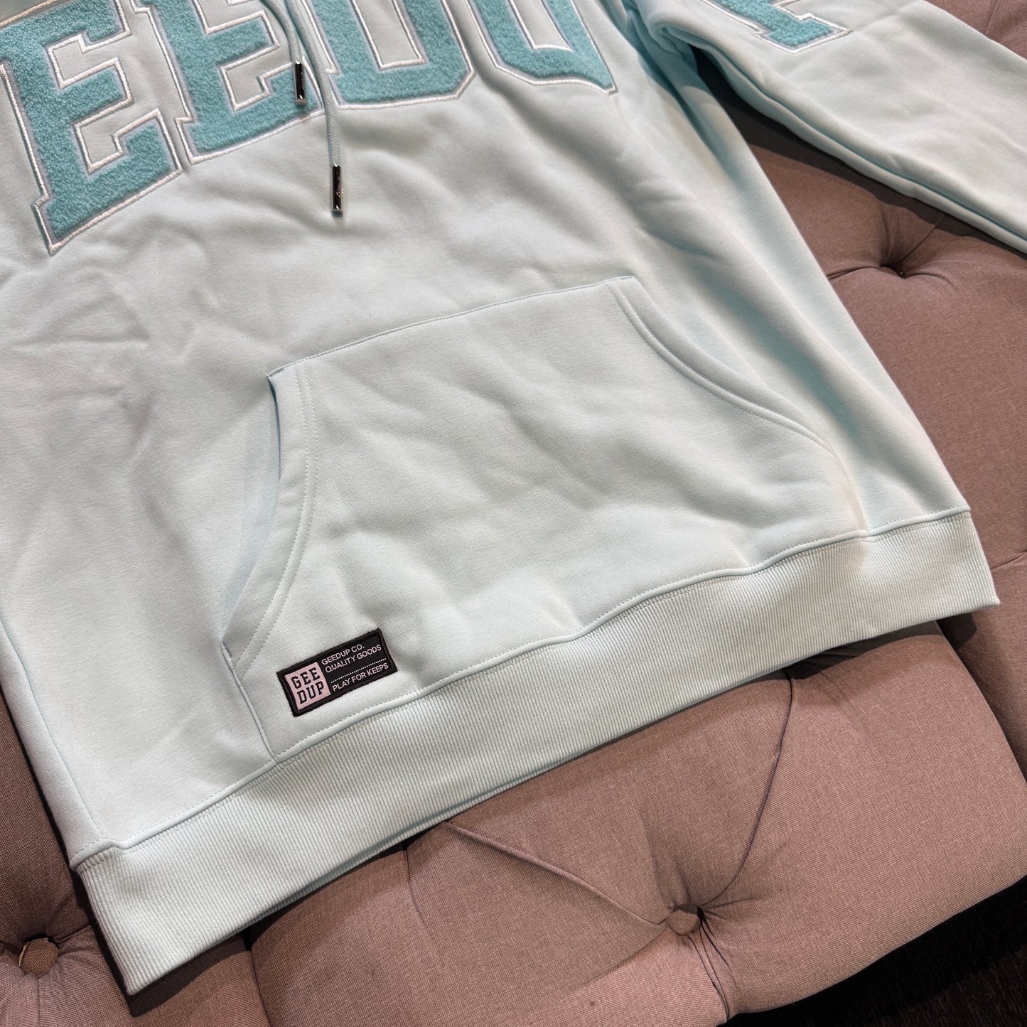 Geedup Team Logo Hoodie 'Tiffany' (Brand New)