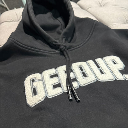 Geedup Play For Keeps Hoodie 'Black White' (Second hand)