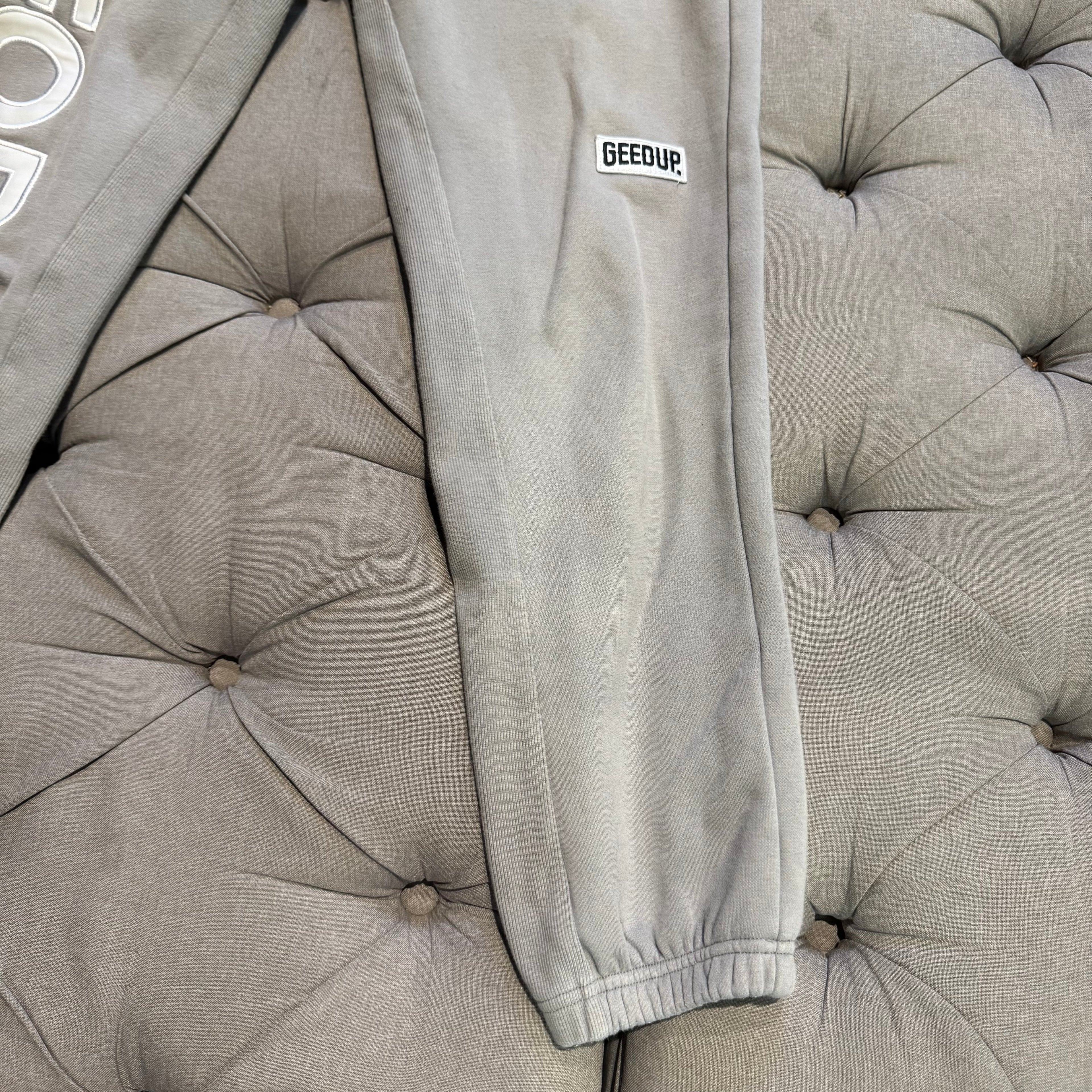 Geedup PFK Track Pants 'Grey White' (Second hand)