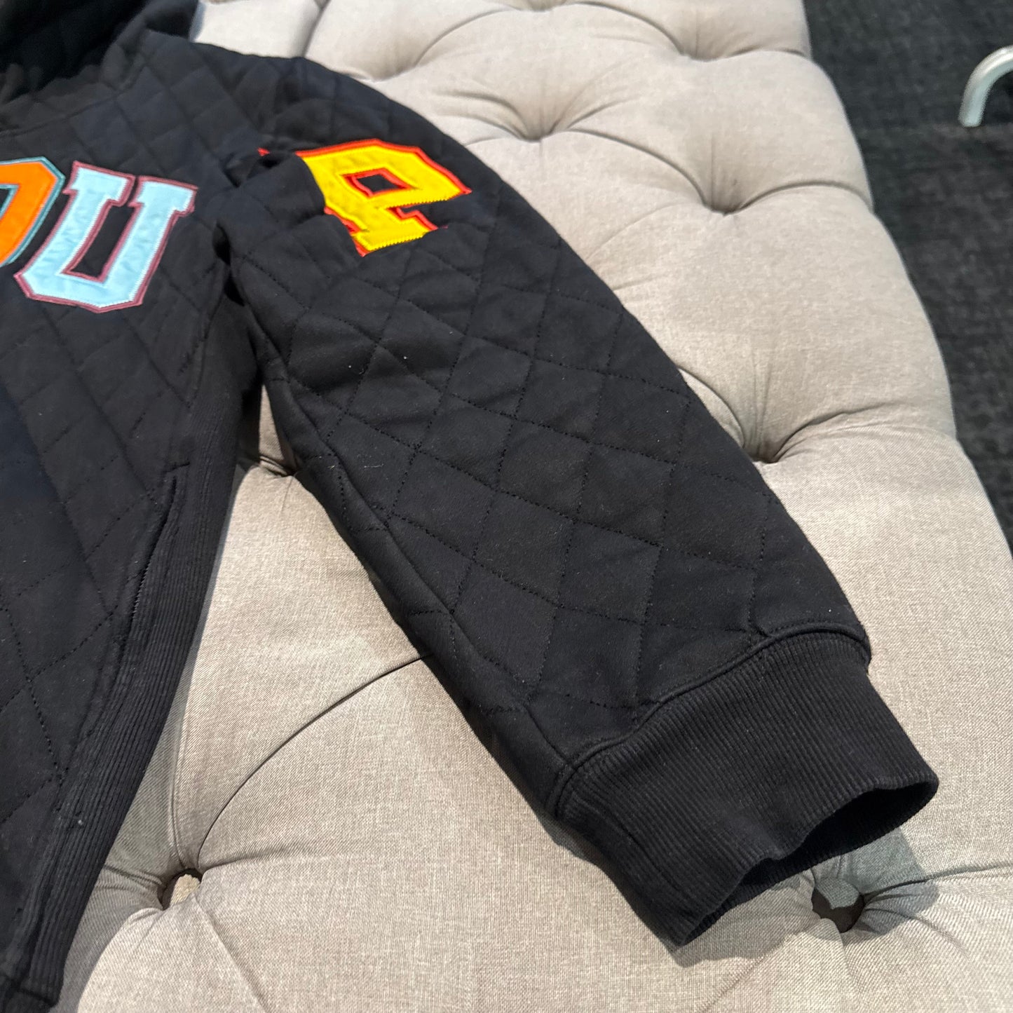Geedup Team Logo Hoodie 'Holy Grail Multi Color 2.0 Quilt' (Second hand)