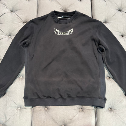Geedup G Logo PFK Weave Crewneck 'Black' (Second hand)