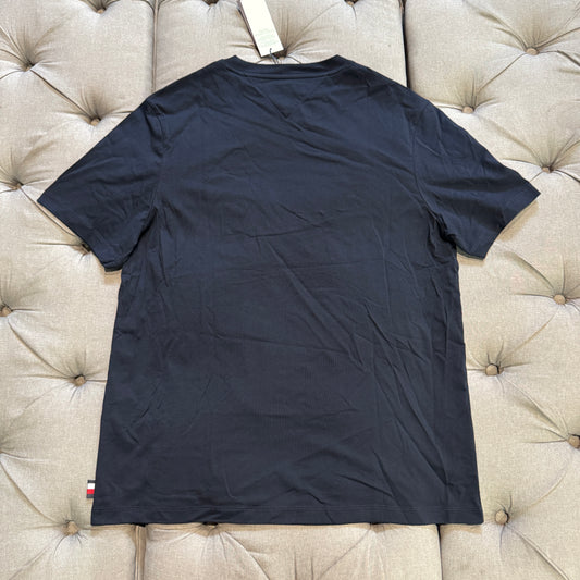 Tommy Hilfiger Regular Fit Arch Logo T-shirt 'Navy Red'