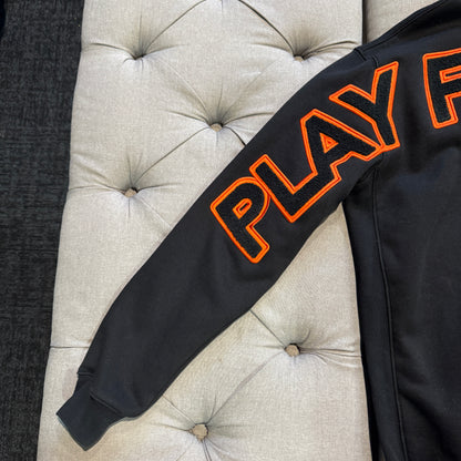 Geedup Play For Keeps Hoodie 'Black Orange' (Second hand)