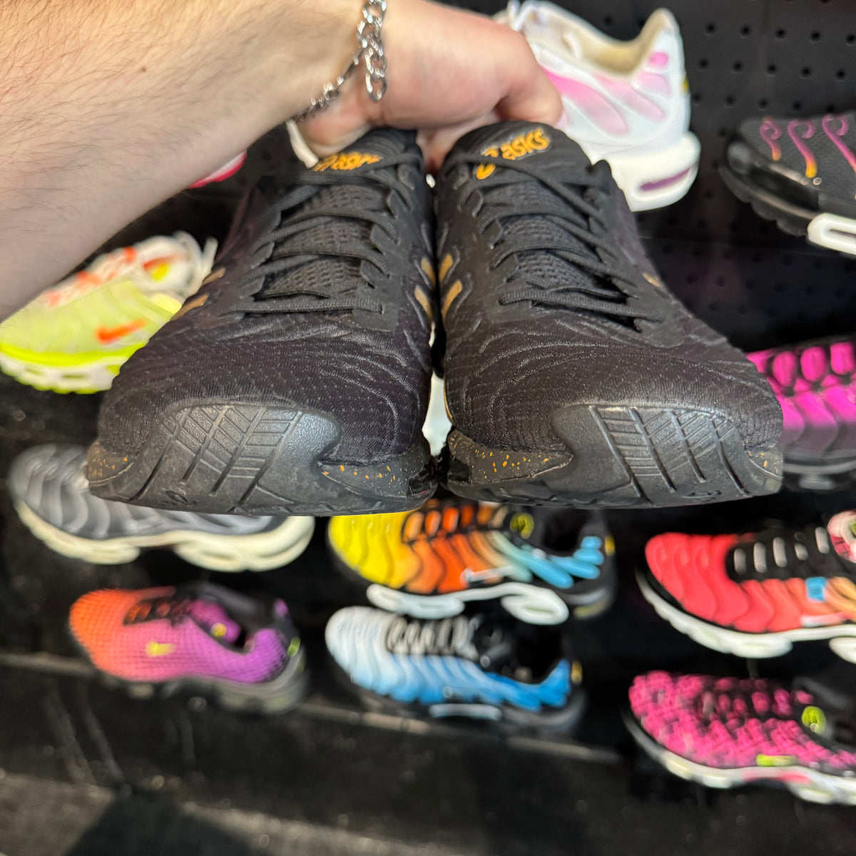 Asics Gel Quantum 360 5 Jacquard 'Black Pure Gold' (Second hand)