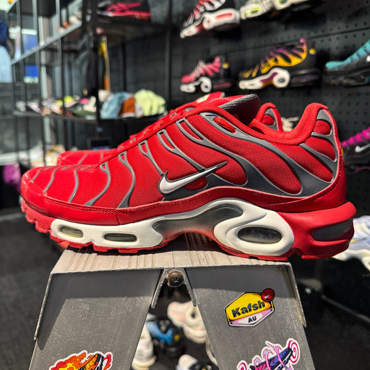 Nike Air Max Plus 'TN' University Red Pure Platinum (Second hand)
