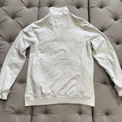 Geedup Since 2010 Quarter Zip 'White Marle Blue' (Second hand)