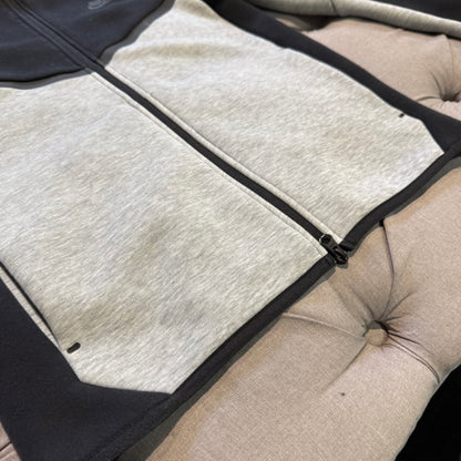 Nike Tech Fleece Hoodie 'Grey Black' (Second hand)