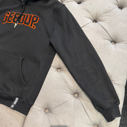 Geedup Play For Keeps Hoodie 'Black Black Orange' (Second hand)