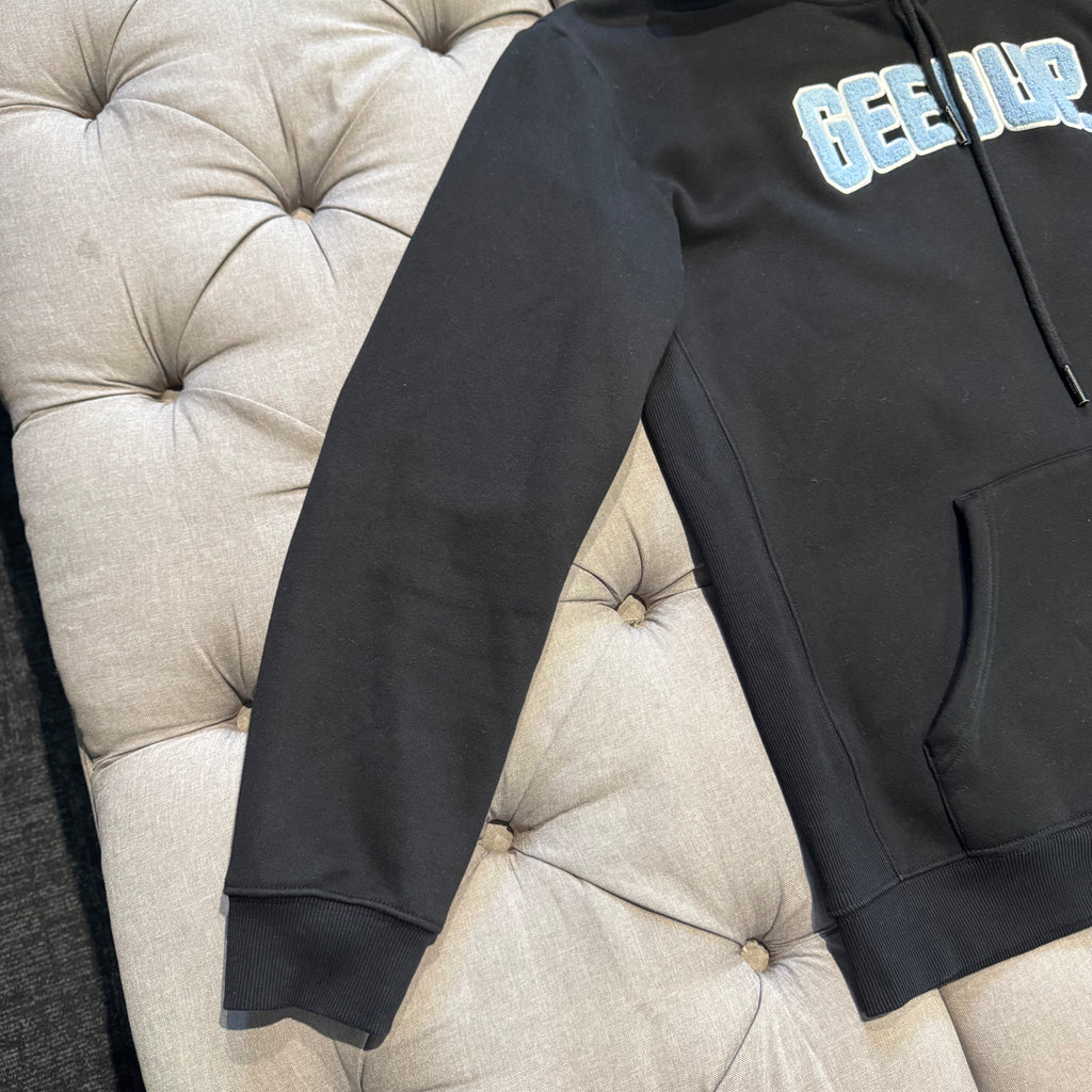 Geedup Play For Keeps Hoodie 'Black Baby Blue' (Second hand)