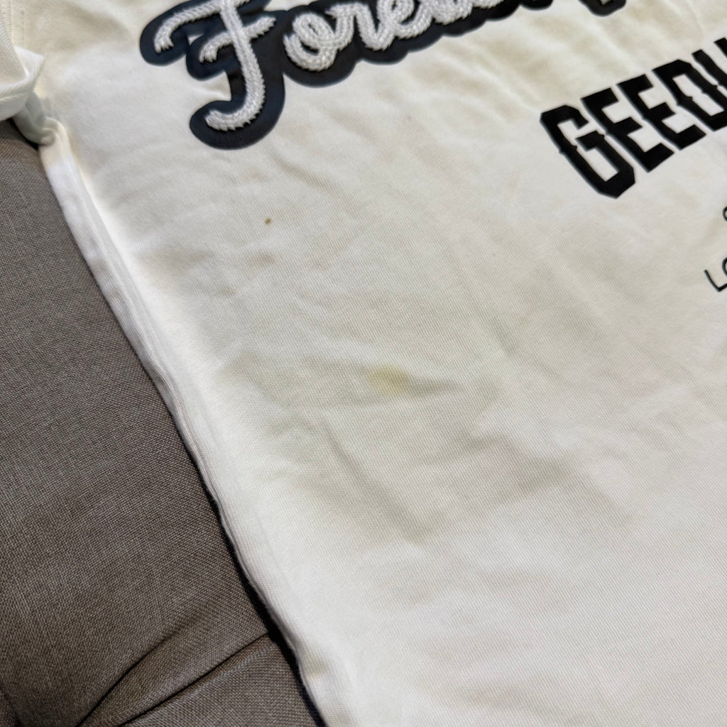 Geedup PFK Forever And Always T-Shirt 'White Black' (Second hand)