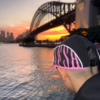 THE KAFSH HAT 'BLACK/PINK/REFLECTIVE'