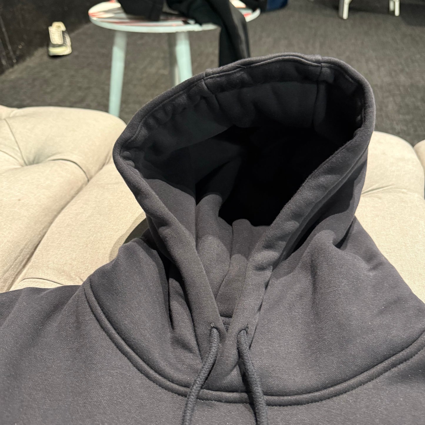 Geedup Script Logo Hoodie 'Navy Green' (Second hand)