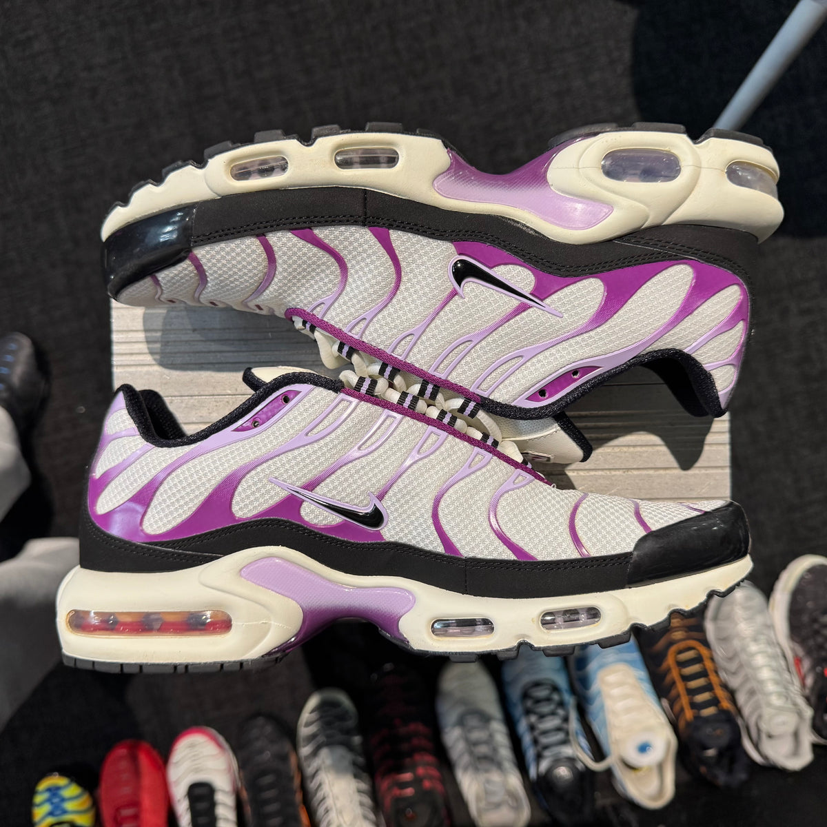 Nike Air Max Plus TN 'Black Viotech Lilac Bloom' (Second hand)