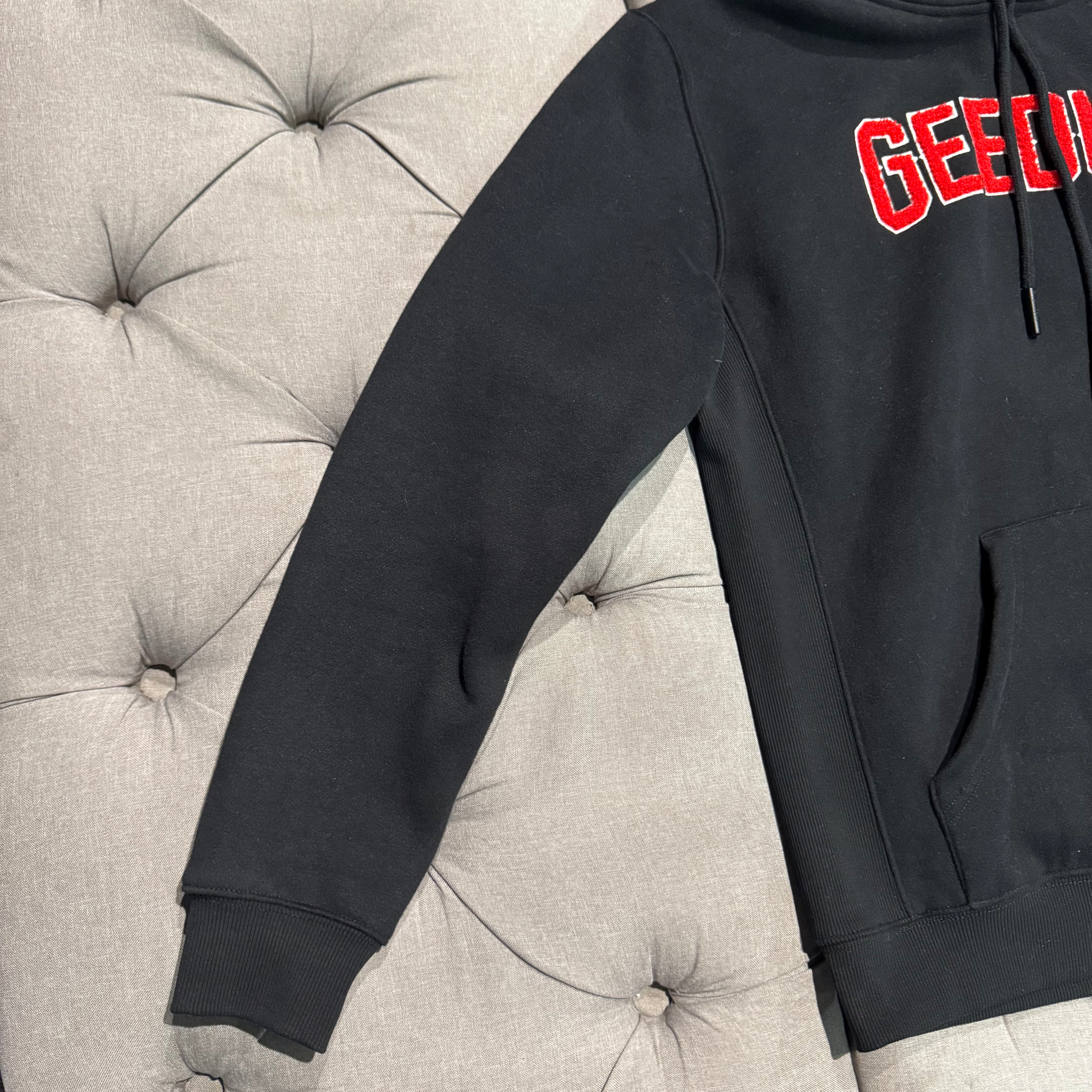 Geedup Play For Keeps Hoodie 'Black Red' (Brand New)