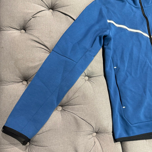 Nike Tech Fleece Jacket 'Blue White' (Second hand)