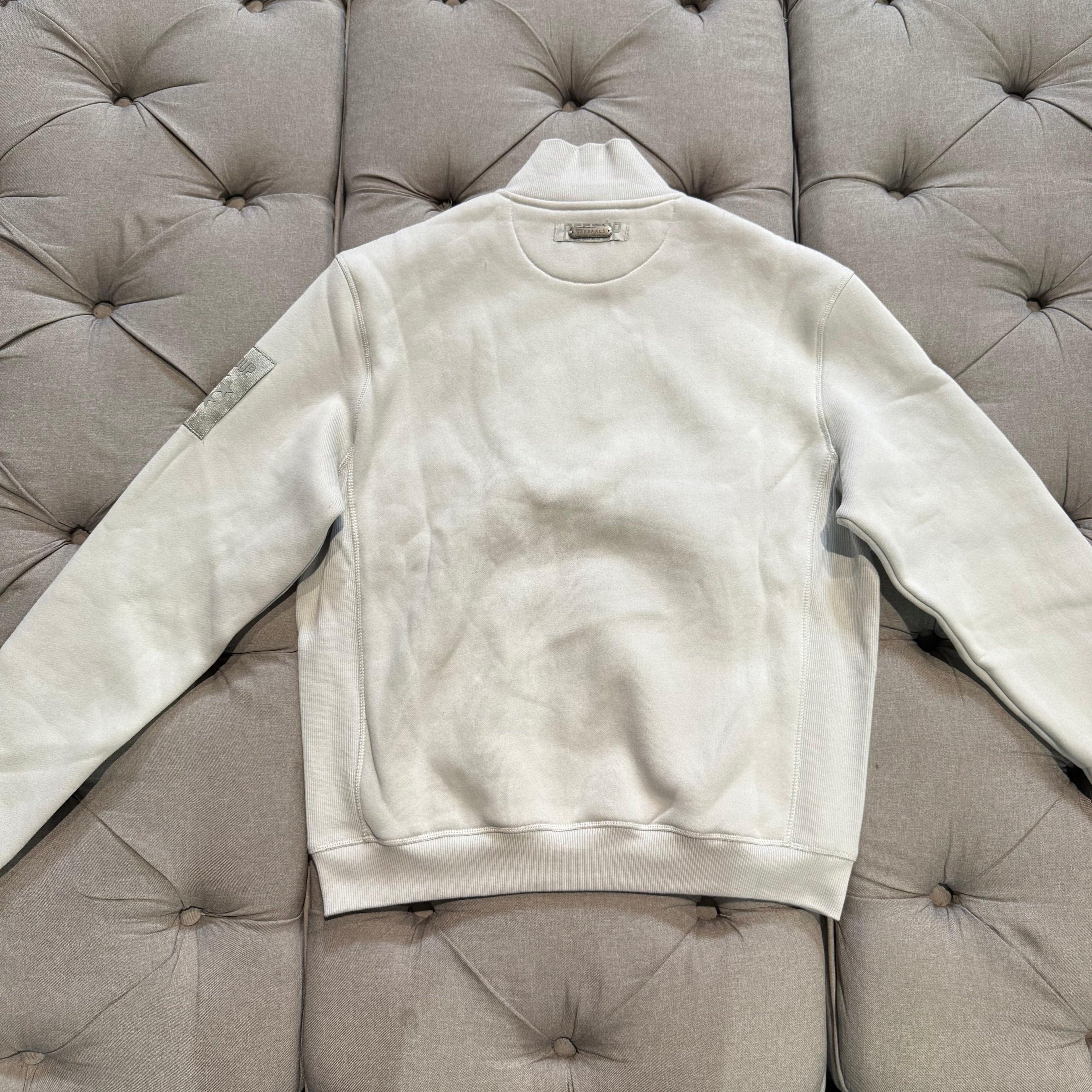 Geedup Generals Classic Zip Qtr Zip Nimbus Cloud (Brand New)