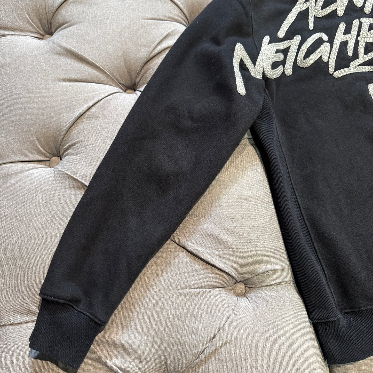 Geedup Always Neighbourhood Crewneck 'Black Grey' (Second hand)