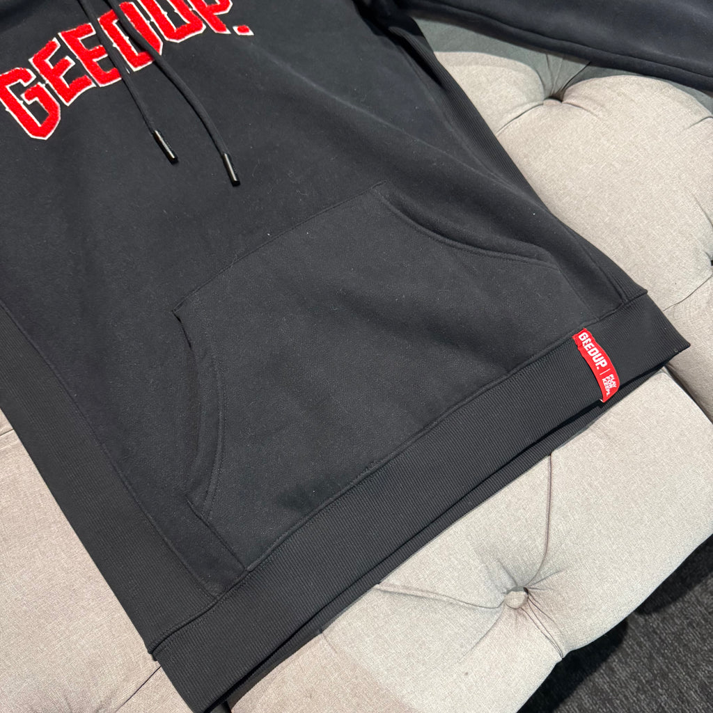 Geedup Play For Keeps Hoodie 'Black Red' (Brand New)