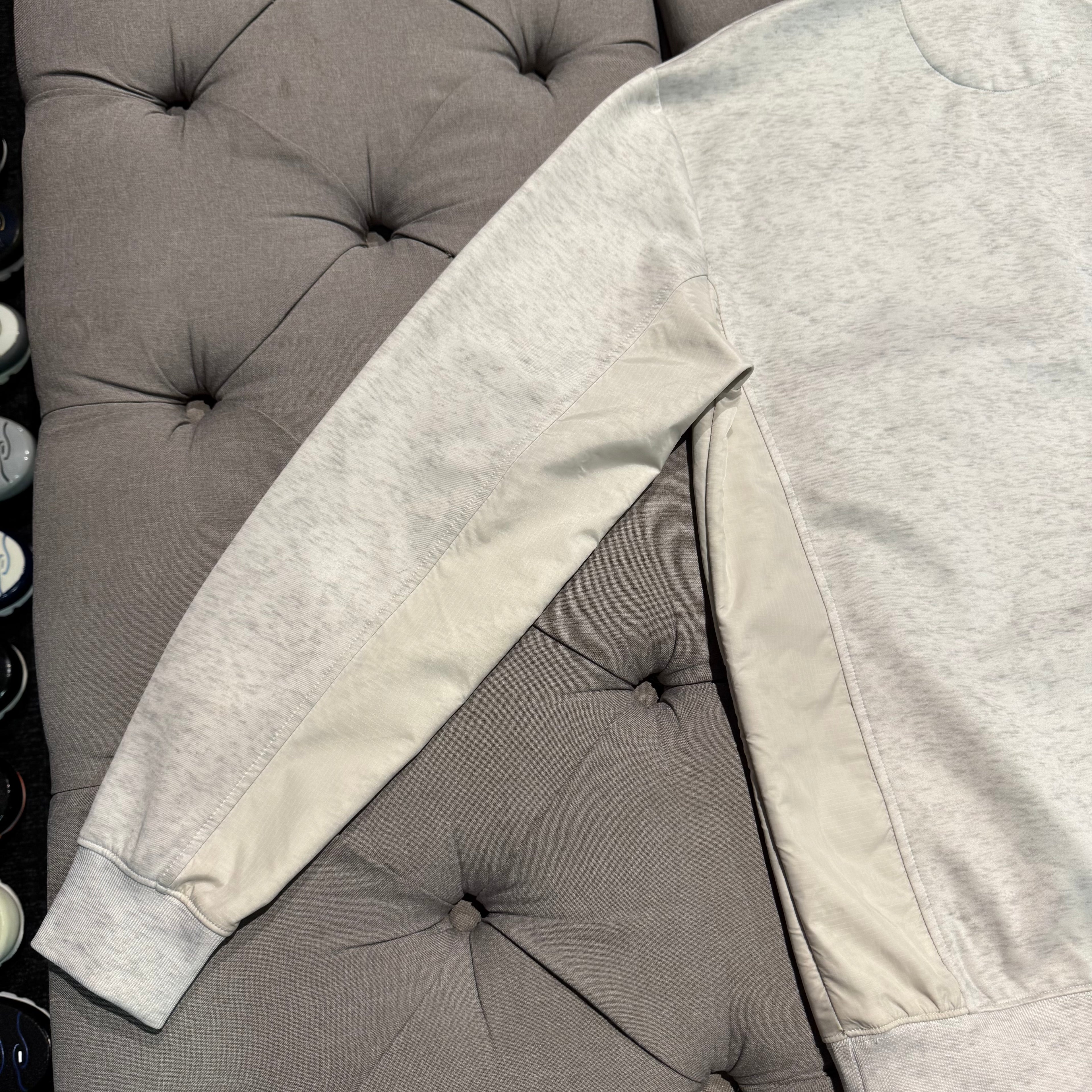 Geedup PFK Quarterzip 'Marle White Red' (Second hand)