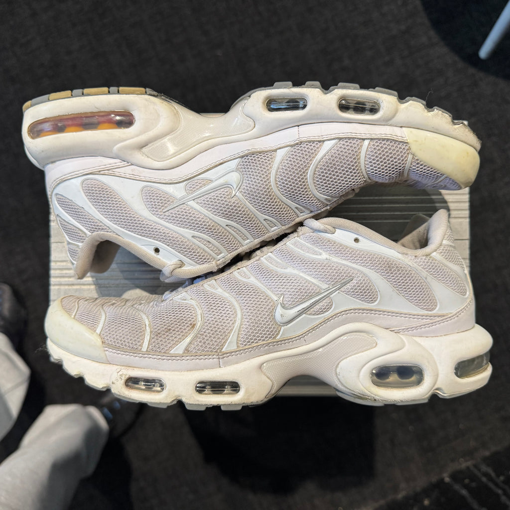 Nike Air Max Plus TN 'Triple White Casper' (Second hand)