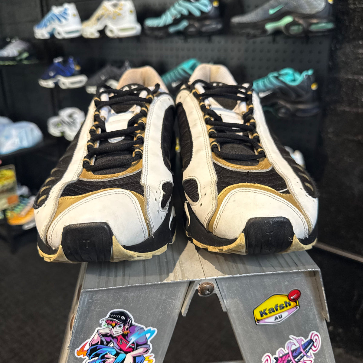 Nike Air Max Tailwind 4 'Black White Metallic Gold' (Second hand)