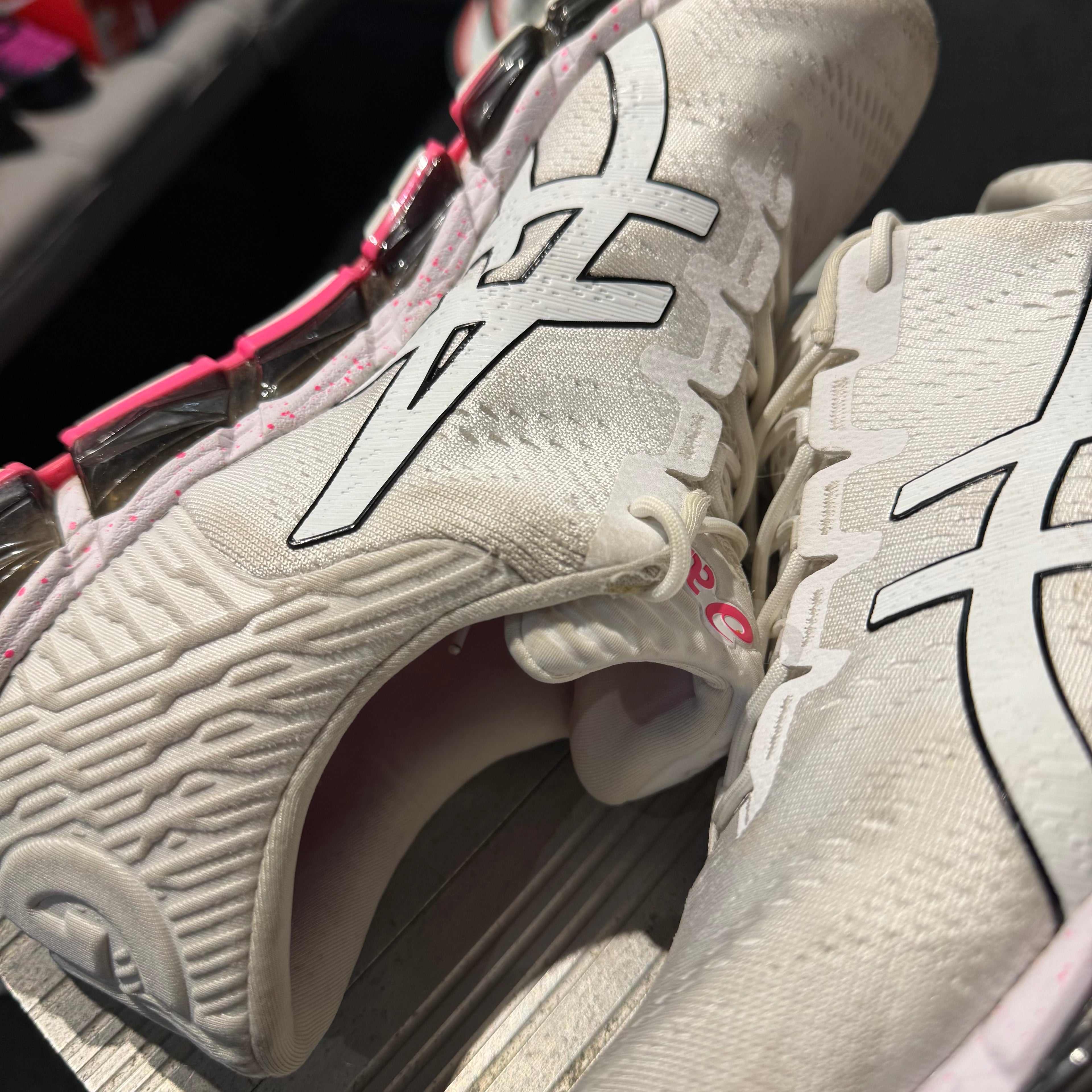 Asics Gel Quantum 360 5 Jacquard Tokyo Neon 'White Pink' (Second hand)