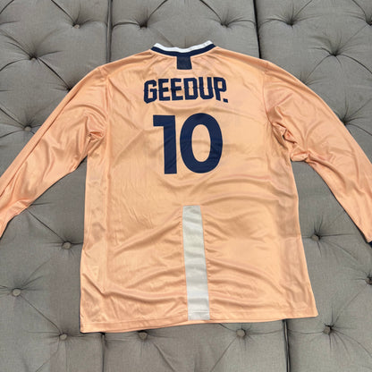Geedup Club Sydney Long Sleeve Jersey 'Peach Navy' (10+ YEAR OLD RELEASE) (Second hand)