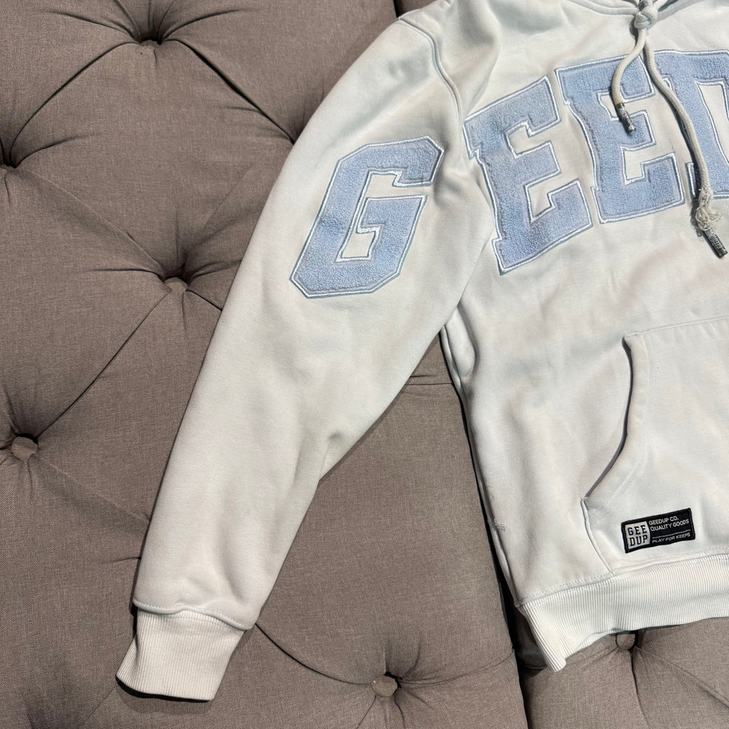 Geedup Team Logo Hoodie 'Pale Blue' (Second hand)