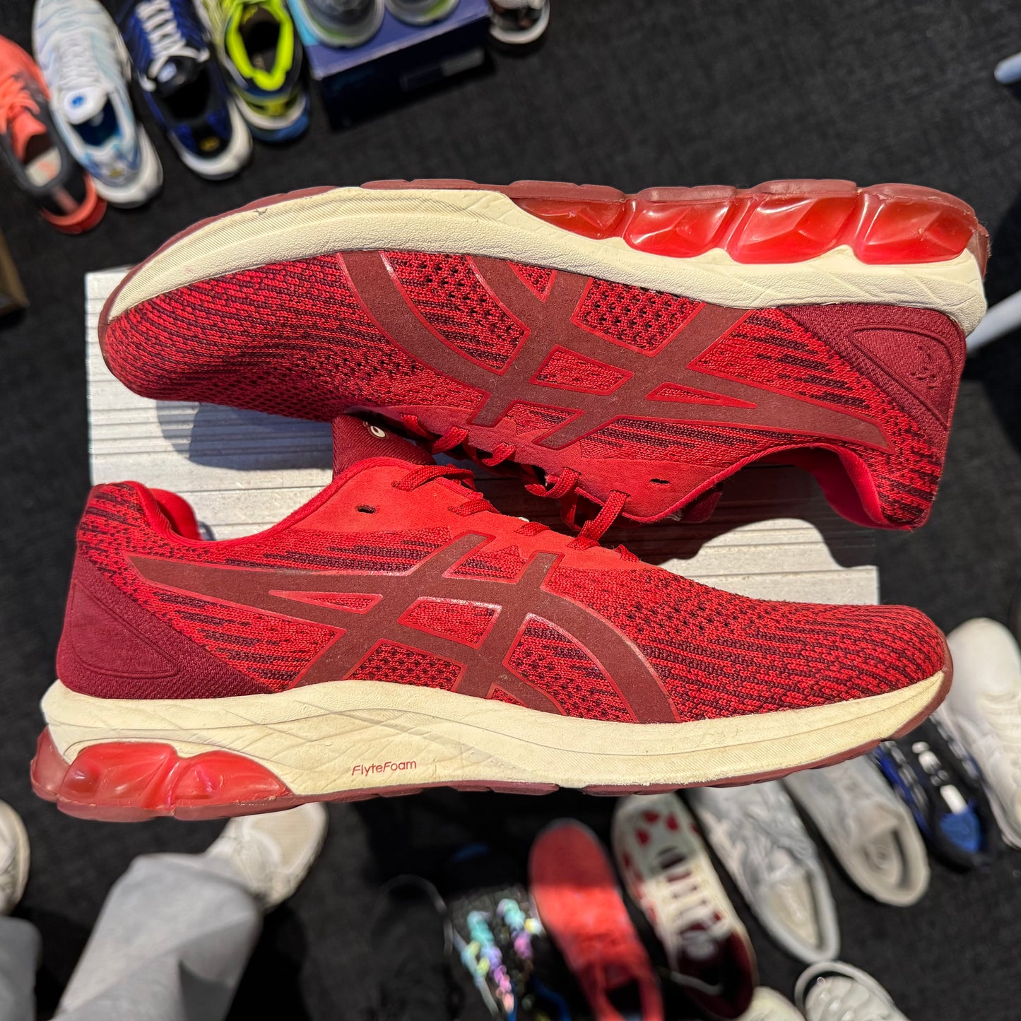 Asics Gel-Quantum 180 7 'Deep Red White' (Second hand)
