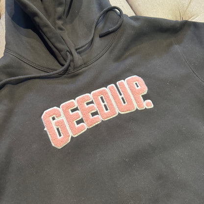 Geedup 13 Years In The Field Hoodie 'Black Pink' (Second hand)