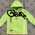 Geedup Handstyle Hoodie 'Pastel Green Black' (Second hand)