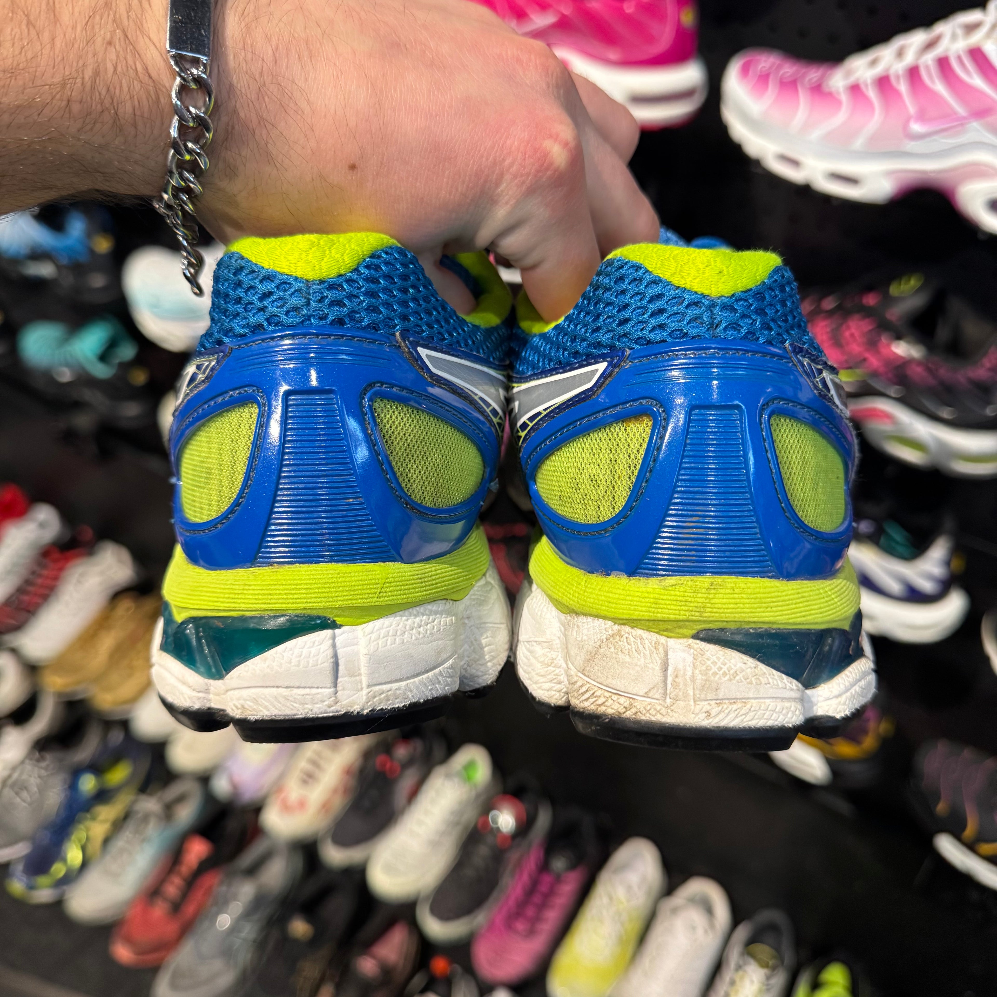 Asics Gel Nimbus 16 'Island Blue Lightning Lime' (Second hand)