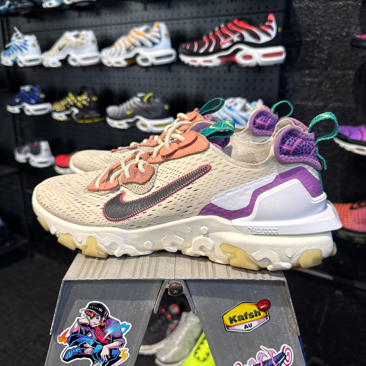 Nike React Vision 'Tan Purple Peach' (Second hand)
