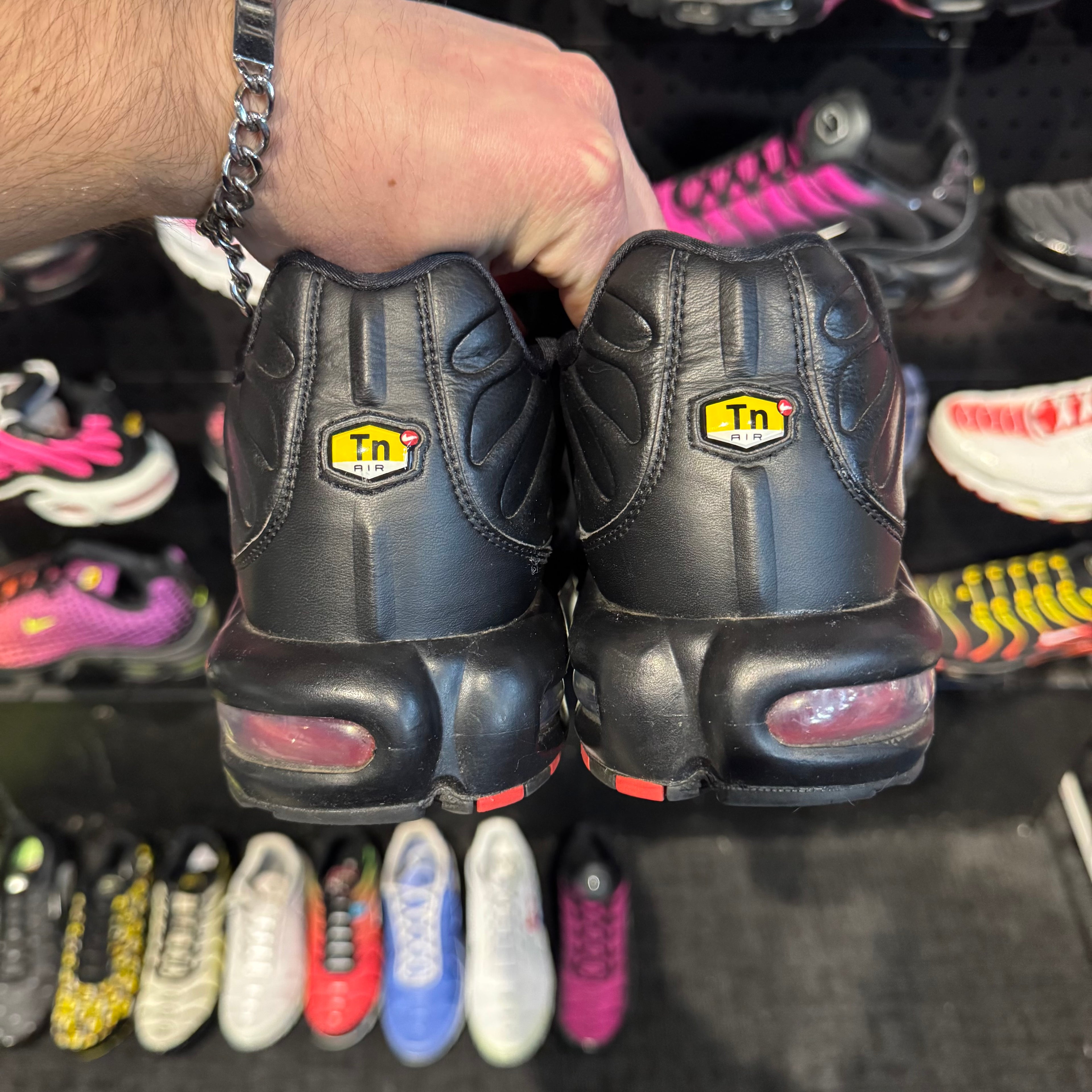 Nike Air Max Plus TN Premium 'Leather 'Bred' (Second hand)