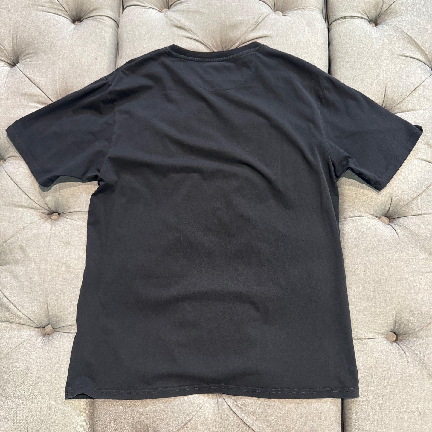 Geedup Silver Team Logo Aqua Handstyle T-Shirt 'Black' (Second hand)