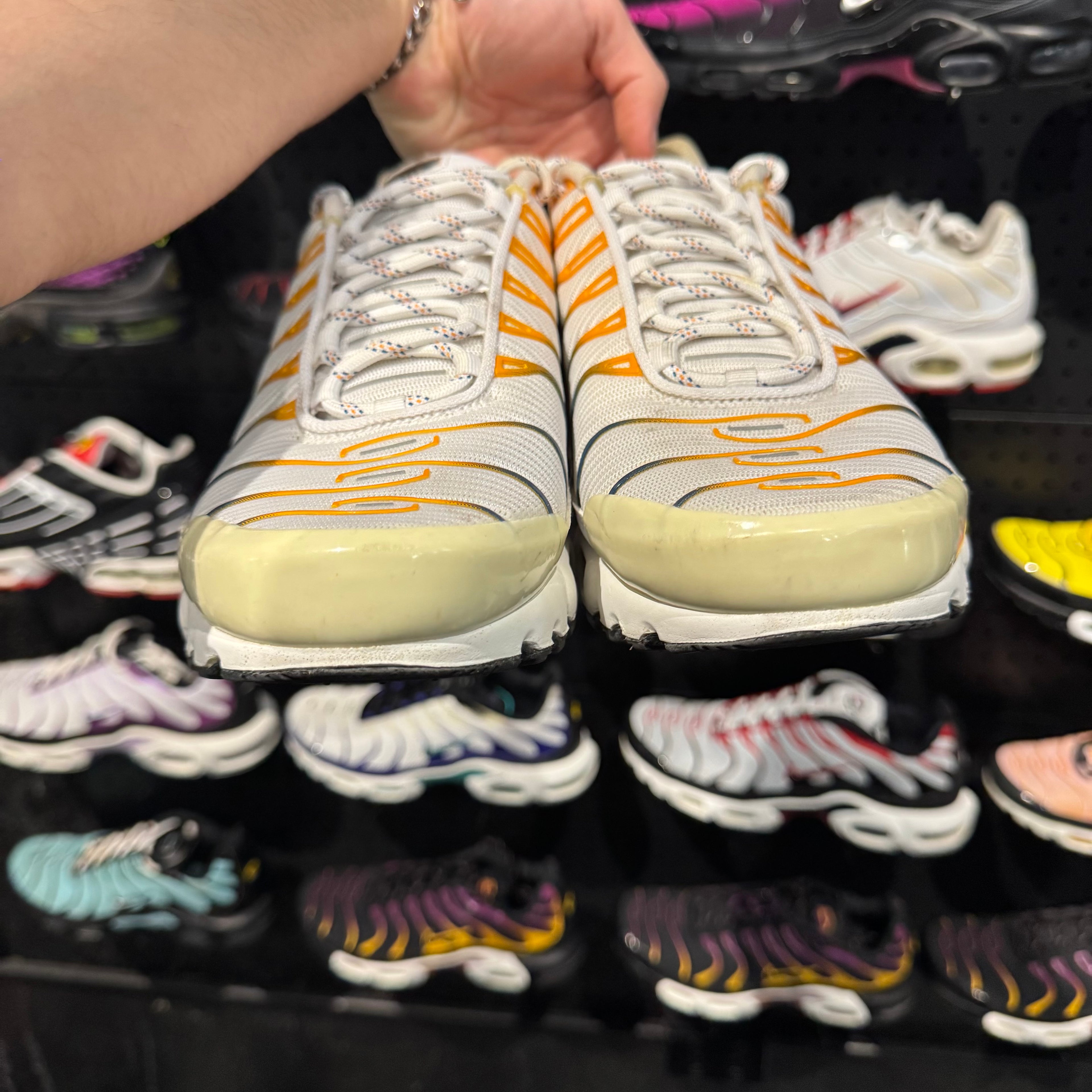 Nike Air Max Plus TN 'White Kumquat Marina Blue Hiking' (Second hand)