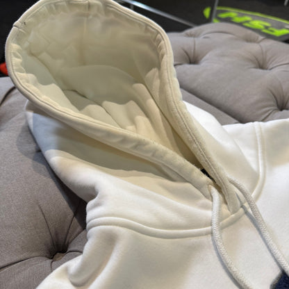 Geedup Play For Keeps Hoodie 'White Navy Blue' (Second hand)