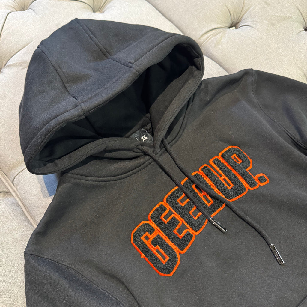 Geedup Play For Keeps Hoodie 'Black Orange' (Brand New)