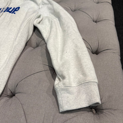 Geedup Play For Keeps Hoodie 'White Marle Blue' (Second hand)