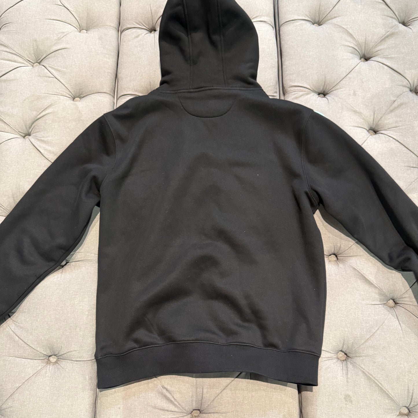 Geedup X Ardee Handstyle Hoodie 'Black Teal Peach' (Second hand)