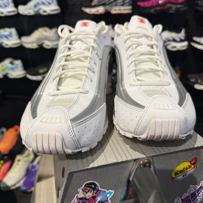 Nike Shox R4 'White Metallic Silver' (Second hand)