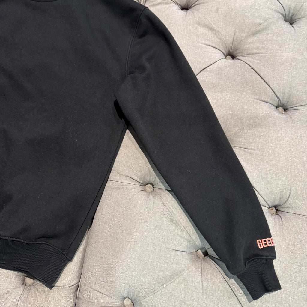 Geedup Handstyle Hoodie 'Black Peach' (Second hand)