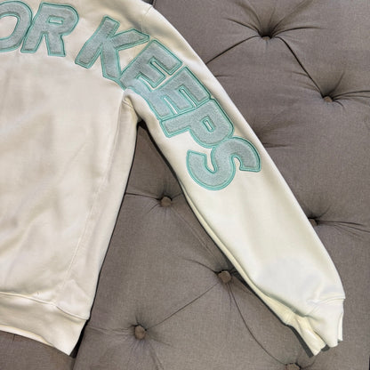 Geedup Play For Keeps Hoodie 'Bone Teal' (Second hand)