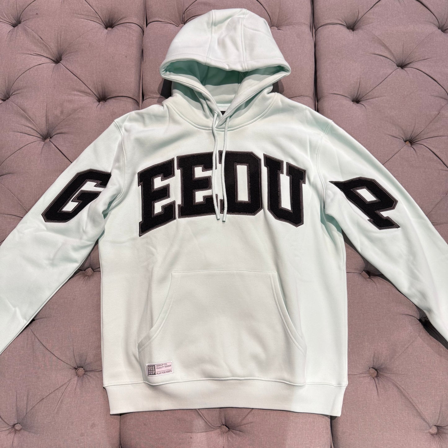 Geedup Team Logo Hoodie 'Mint Green' (Brand New)