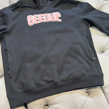Geedup 13 Years In The Field Hoodie 'Black Pink' (Second hand)