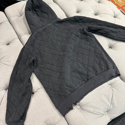 Geedup Quilt Logo Hoodie 'Black' (Second hand)