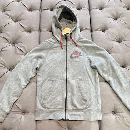 Nike Zip Up Jacket 'Grey Pink' logo (Second hand)