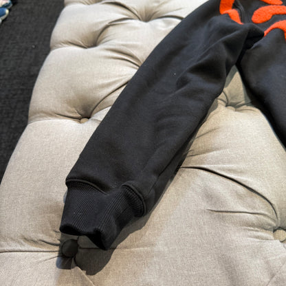 Geedup Handstyle Hoodie 'Black Burnt Orange' (Second hand)