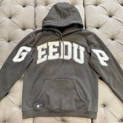 Geedup Team Logo Hoodie 'Asphalt Grey' (Second hand)